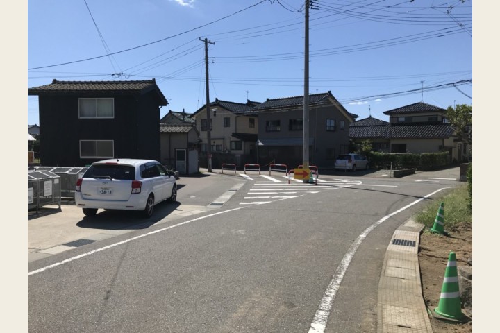 前面道路